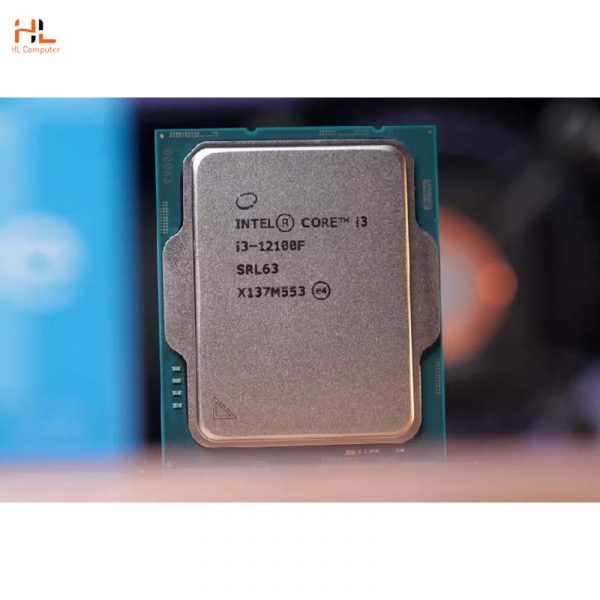 CPU Intel Core i3 12100F (LGA 1700/4 Core-8 Thread/3.3 GHz-4.3 GHz/12 MB/58 W)