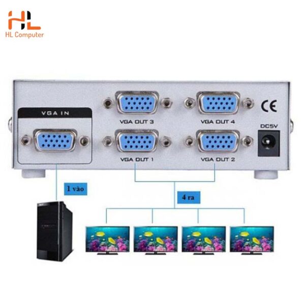Bộ chia VGA 1->4 MT VIKI