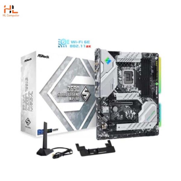Mainboard Asrock Z590 Steel Legend WiFi 6E ( LGA 1200 - ATX From Factor - DDR4 )