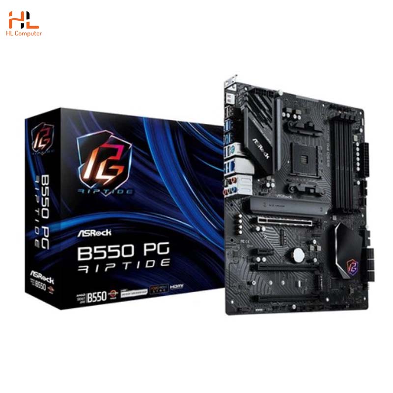 Mainboard ASROCK B550 PG RIPTIDE (AMD AM4 - ATX Form Factor - DDR4)