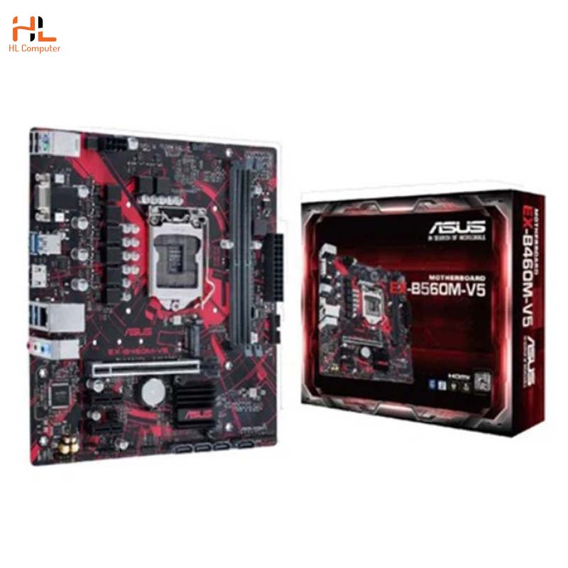 Mainboard Asus EX-B560M-V5 (LGA 1200 - Mirco-ATX From Factor - DDR4)