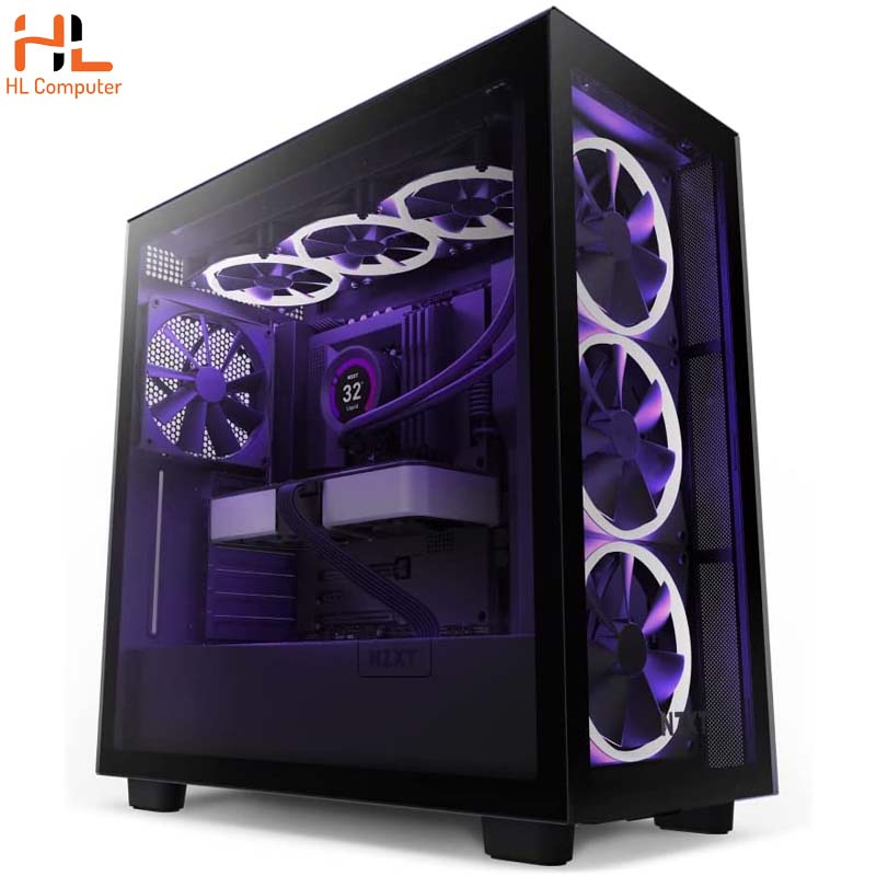 Vỏ case NZXT H7 Elite CM-H71EB-01 BK/BK (Mid Tower / Màu Đen)