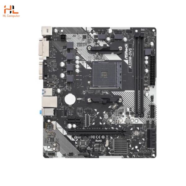 Mainboard Asrock A320M DVS (R 4.0) ( AMD AM4 - m-ATX Form Factor - DDR4 )