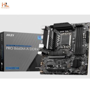 Mainboard MSI PRO B660M-A DDR4 (LGA1700 - mATX From Factor - DDR4)