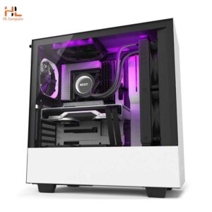 Vỏ case NZXT H510i MATTE WHITE (Mid Tower/Màu Trắng Đen)