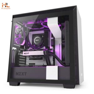 Vỏ case NZXT H710i MATTE WHITE (Mid Tower/Màu Trắng Đen)