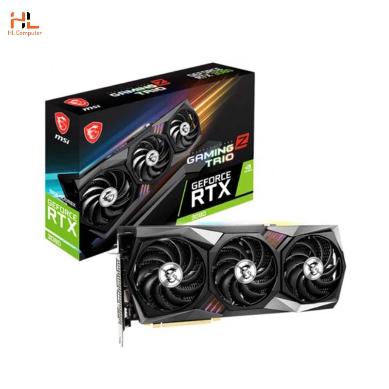 Card đồ hoạ MSI RTX 3080 GAMING Z TRIO 10G LHR - 10GB GDDR6 - 320 bit
