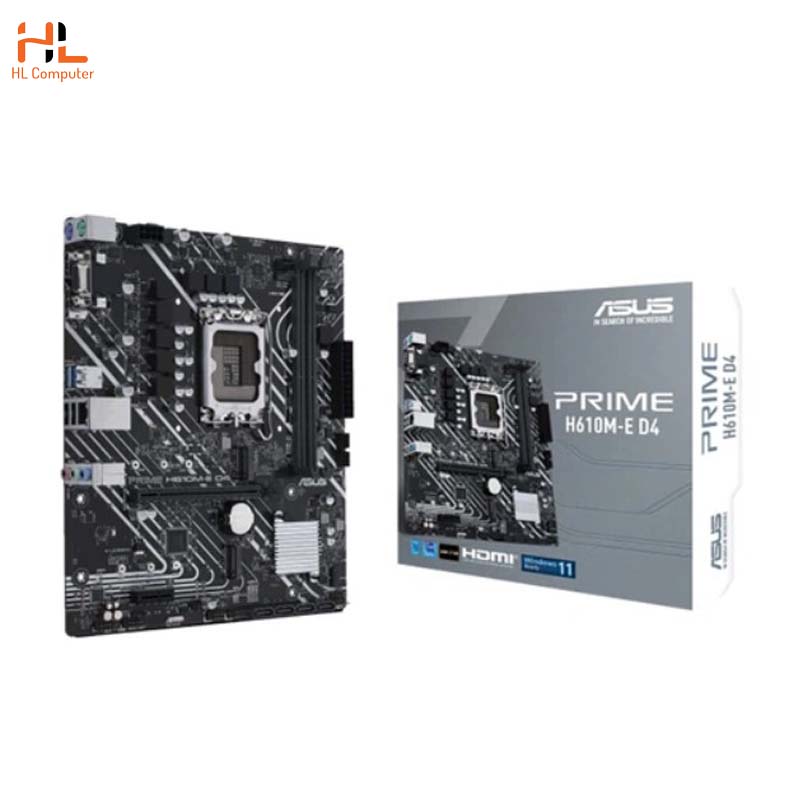 Mainboard Asus Prime H610M-E D4 ( LGA1700 - ATX motherboard - DDR4 )