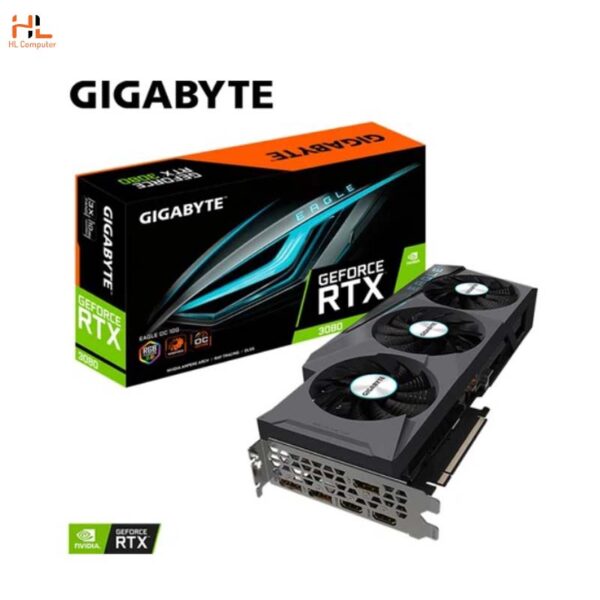 Card đồ hoạ Gigabyte N3080 EAGLE OC 10GD - 10GB GDDR6 - 256 bit