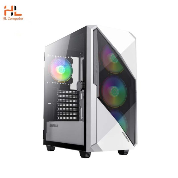 Vỏ Case GAMEMAX REVOLT - Mầu Trắng - New Vesion 2.0