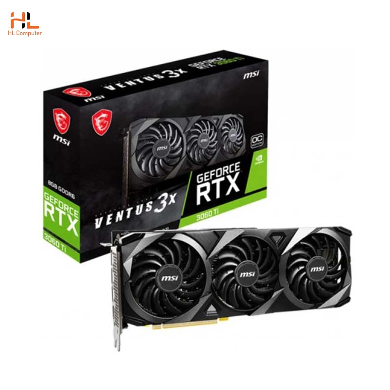 Card đồ họa MSI GeForce RTX 3060 Ti VENTUS 3X 8G OC LHR_912-V397-246