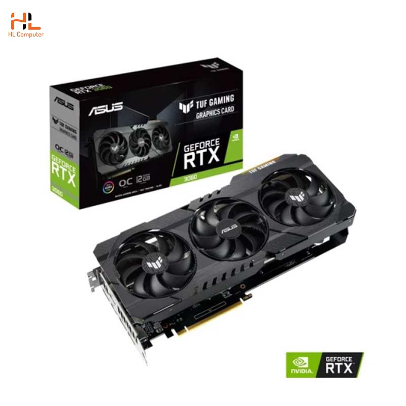 Card đồ hoạ Asus TUF RTX 3060 O12G V2 GAMING - 12GB GDDR6 - 192 bit