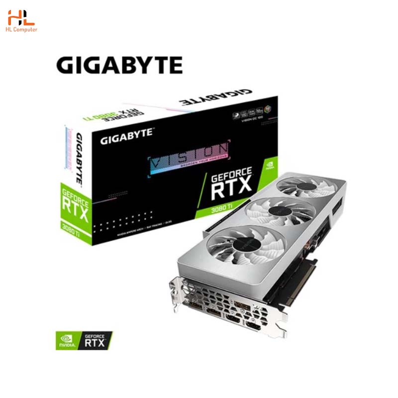 Card đồ hoạ Gigabyte N308TVISION OC-12GD - 12GB GDDR6 - 256 bit