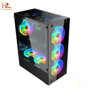 Vỏ case Xtech Gaming F8 - 4 fan RGB