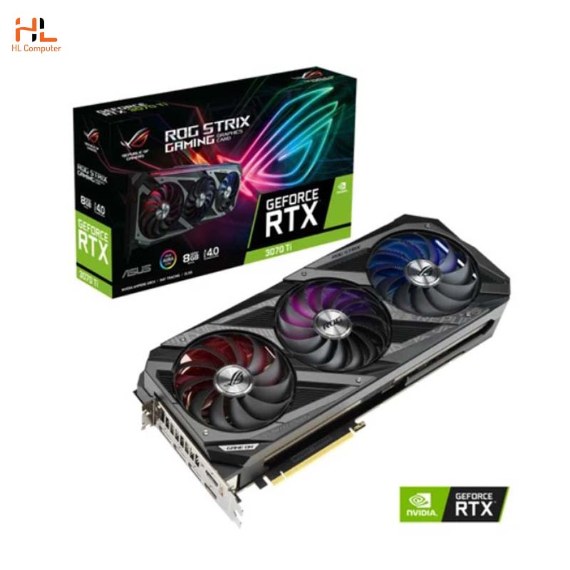 Card đồ hoạ Asus ROG STRIX RTX 3070 Ti 8G GAMING - 8GB GDDR6X - 256 bit