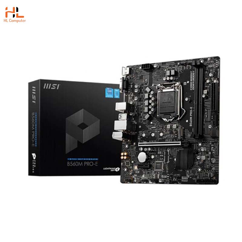 Mainboard MSI B560M PRO-E (LGA 1200 - Mirco-ATX From Factor - DDR4)