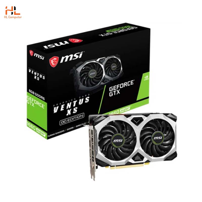 Card đồ hoạ MSI GTX 1660 Super VENTUS XS OC - 6GB GDDR6 - 192 bit