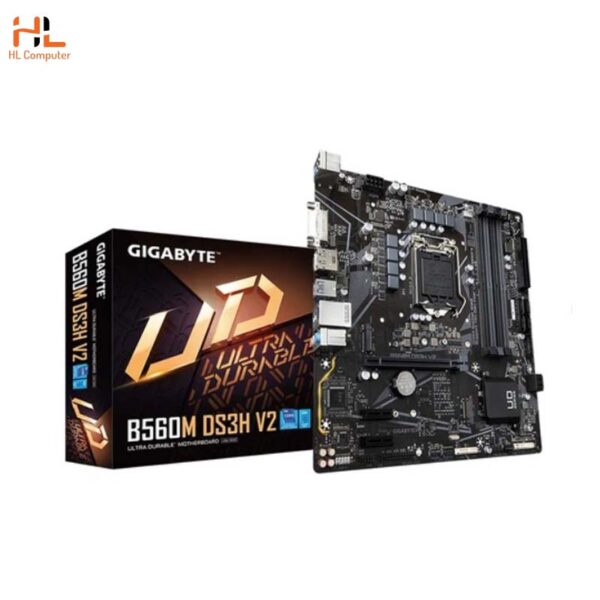 Mainboard Gigabyte GA - B560M DS3H V2 (LGA1200 - m-ATX Form Factor - DDR4)