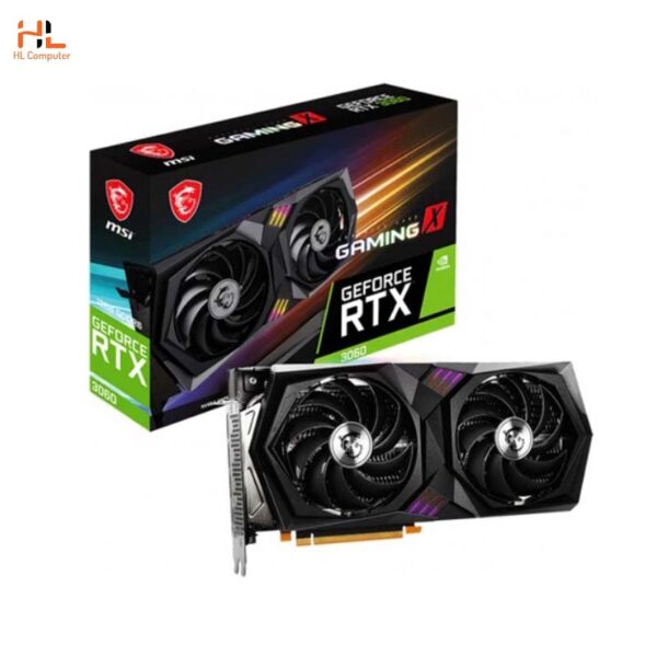 Card đồ hoạ MSI RTX 3060 GAMING X 12G - 12GB GDDR6 - 192 bit