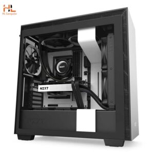 Vỏ case NZXT H710 MATTE WHITE (Mid Tower/Màu Trắng Đen)