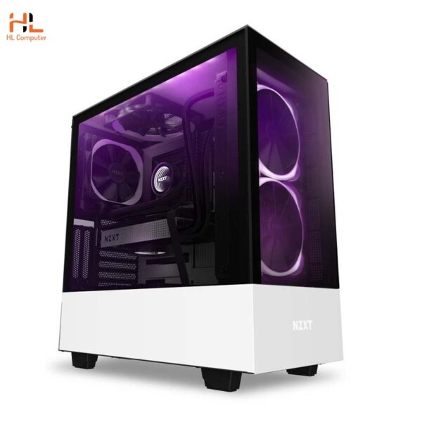 Vỏ case NZXT H510 Elite MATTE WHITE ( (Mid Tower/Màu Trắng Đen)