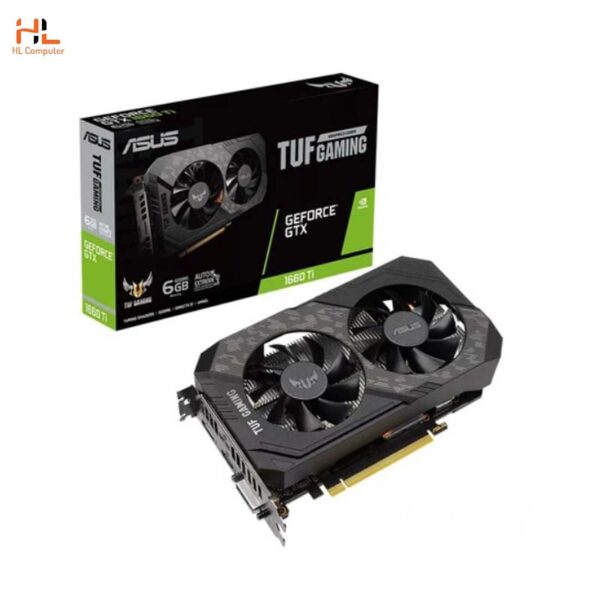Card đồ hoạ Asus TUF-GTX1660TI-6G-EVO-GAMING - 6GB GDDR6 - 192 bit