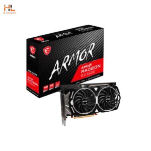 Card đồ hoạ MSI Radeon RX 6600 ARMOR - 8GB GDDR6 - 128 bit