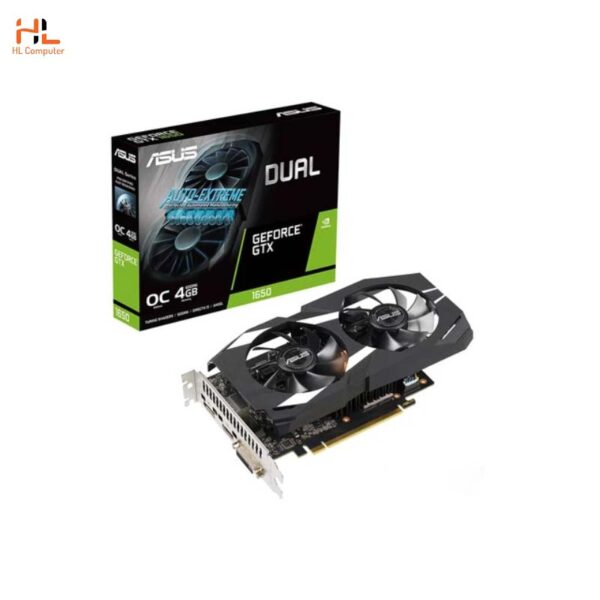 Card đồ hoạ Asus DUAL-GTX1650-O4GD6-P - 4GB GDDR6 - 128 bit