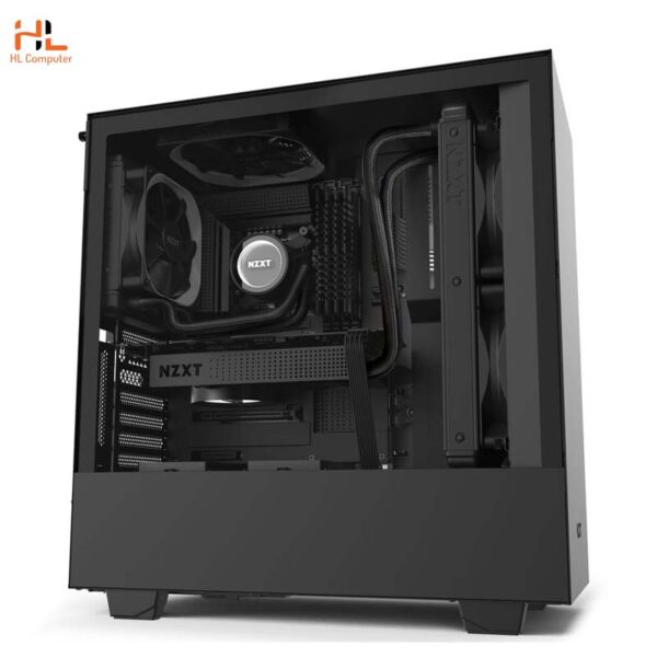 Vỏ case NZXT H510i MATTE BLACK (Mid Tower/Màu Đen)