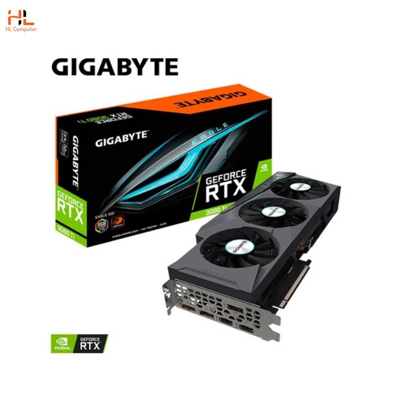 Card đồ hoạ Gigabyte N308TEAGLE-12GD - 12GB GDDR6 - 256 bit