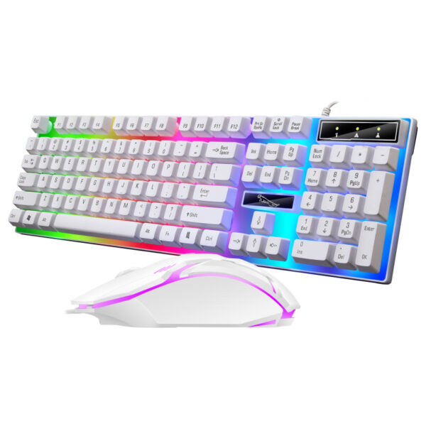 Bộ bàn phím và chuột giả cơ có dây G21B