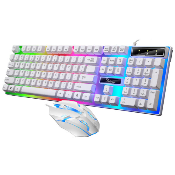 Bộ bàn phím và chuột giả cơ có dây G21B